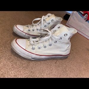 hightop converse white